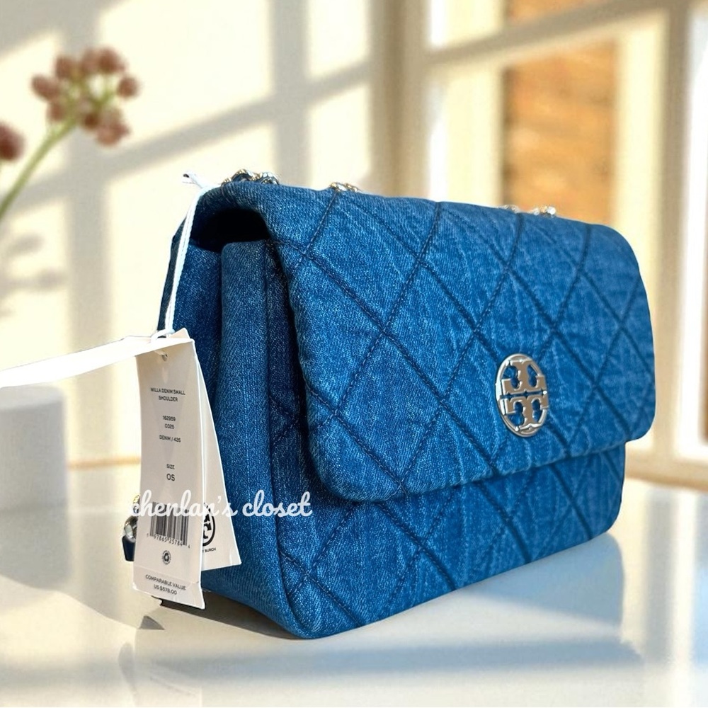 NWT Tory Burch Willa Shoulder Bag - Picture 5 of 12